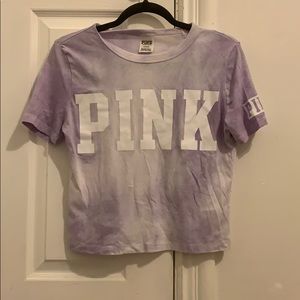 White and purple Pink shirt size M